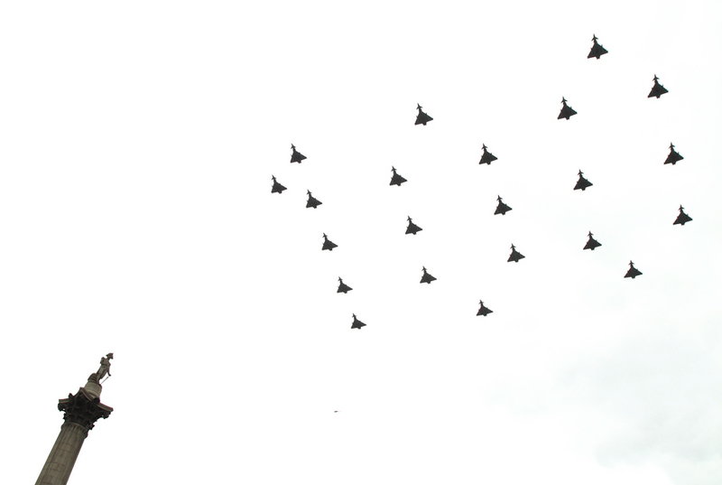 Εντυπωσιακοί εναέριοι σχηματισμοί της RAF -Φωτογραφία: SAC ROSE BUCHANAN RAF / BRITISH MINISTRY OF DEFENCE