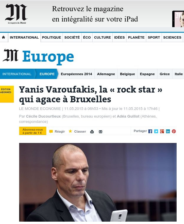La Tribune: Γιατί ο Βαρουφάκης είναι ανυπόφορος στους Ευρωπαίους | iefimerida.gr 1