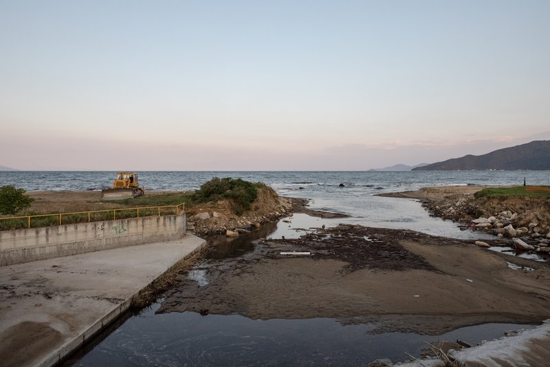 Μια διαλυμμένη παραλία