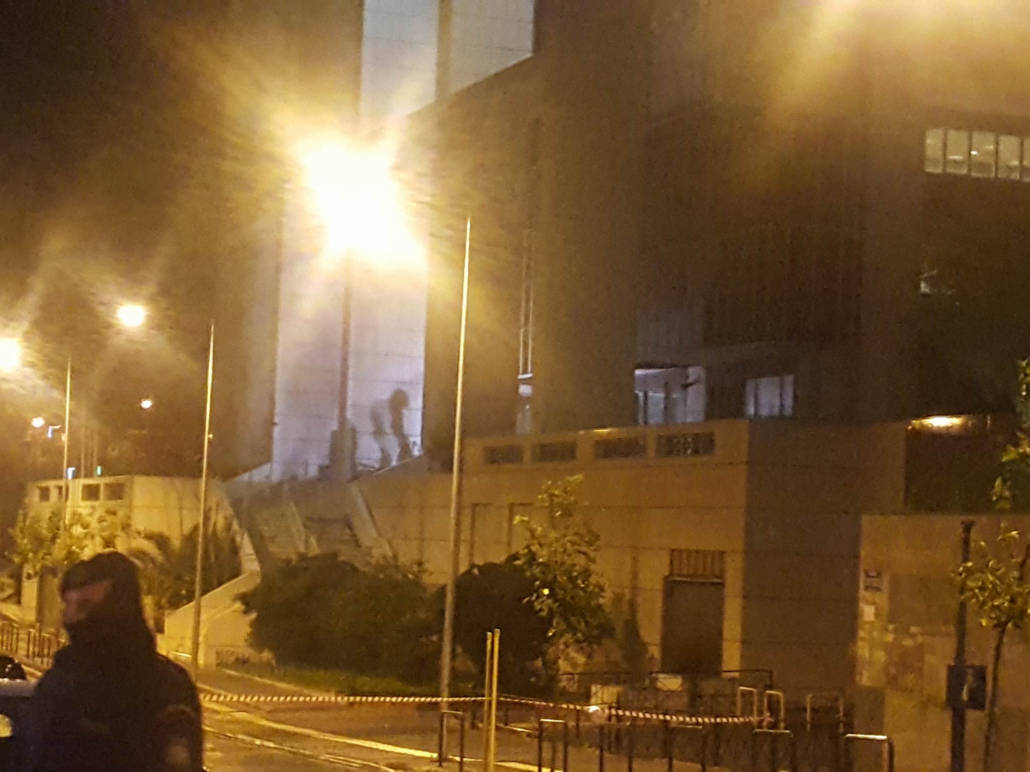 Ισχυρή έκρηξη βόμβας στο Εφετείο Αθηνών (ΦΩΤΟ)