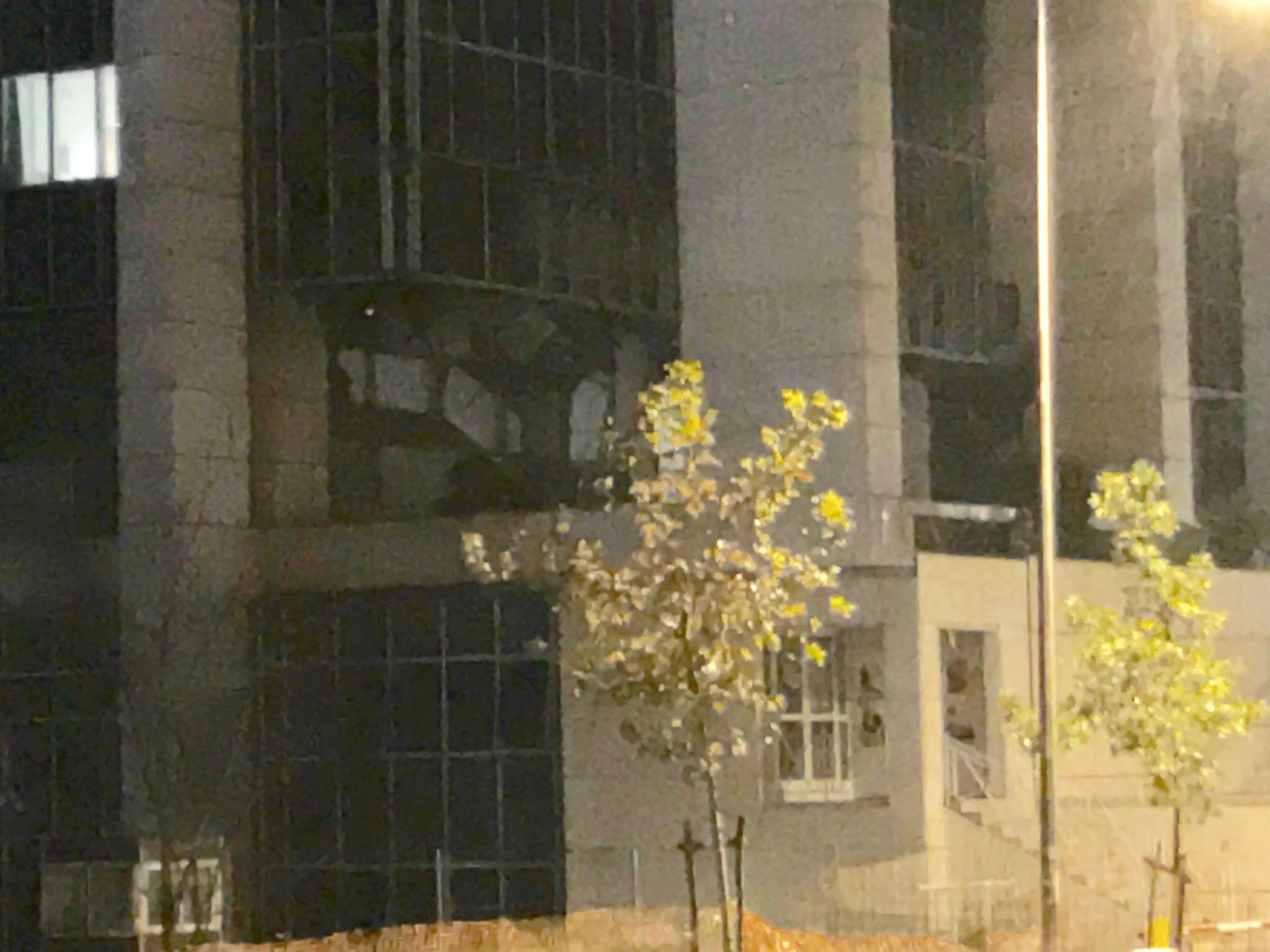 Ισχυρή έκρηξη βόμβας στο Εφετείο Αθηνών (ΦΩΤΟ)