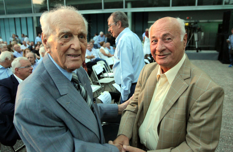 Ο Αντώνης Λιβάνης και ο Γιώργος Ρωμαίος