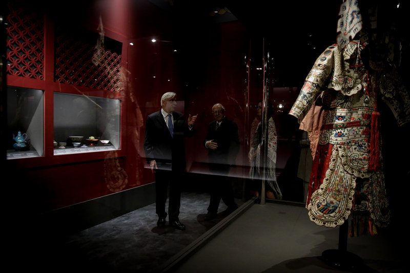 Τα εγκαίνια της εκθεσης έγιναν το βράδυ της Παρασκευής από τον Προκόπη Παυλόπουλο