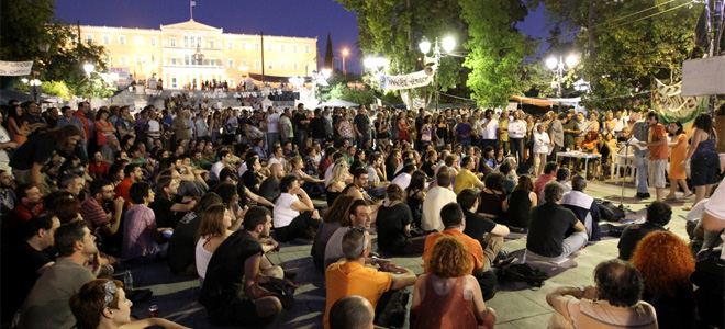 Οι Αγανακτισμένοι θα πάνε στη Διεθνή Έκθεση Θεσσαλονίκης