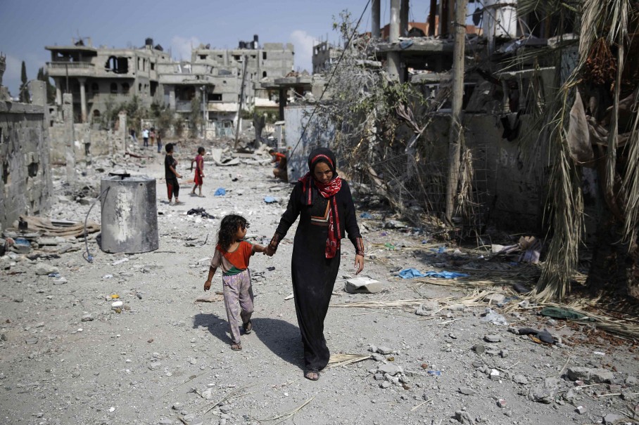 Οι Παλαιστίνιοι επιστρέφουν στις γειτονιές τους και βρίσκουν το χάος -Η Γάζα μετά από το σφυροκόπημα του Ισραήλ [εικόνες] | iefimerida.gr 1