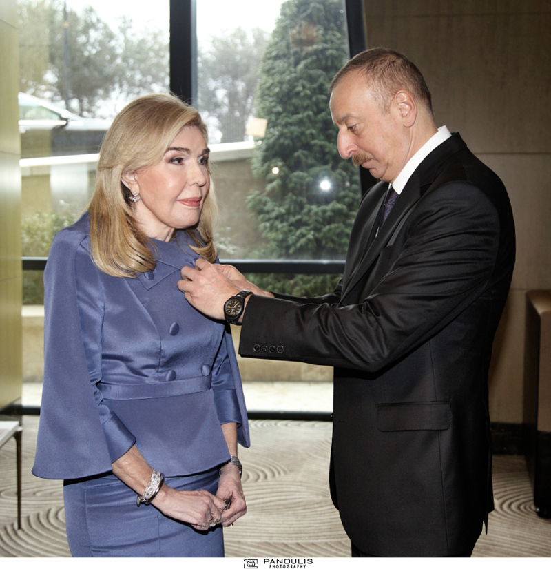 Το Αζερμπαϊτζάν τιμά την Πρέσβυ Καλής Θελήσεως της Unesco Μαριάννα Β. Βαρδινογιάννη [εικόνες] | iefimerida.gr 0