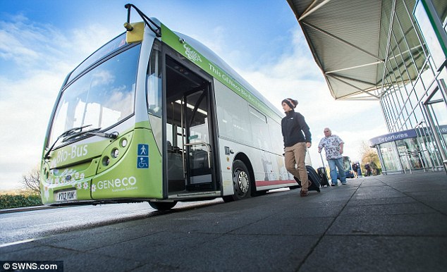 Bio-bus: Λεωφορείο που κινείται με ανθρώπινα απόβλητα 