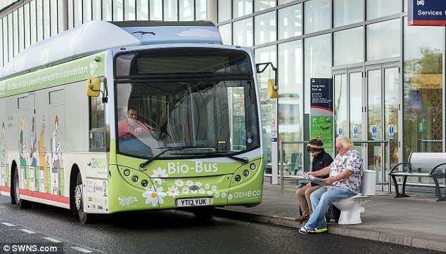 Bio-bus: Λεωφορείο που κινείται με ανθρώπινα απόβλητα 