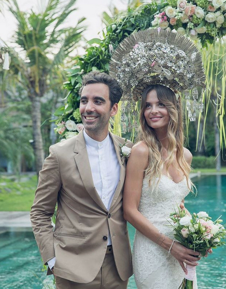 Στον θρησκευτικό τους γάμο στο Μπαλί