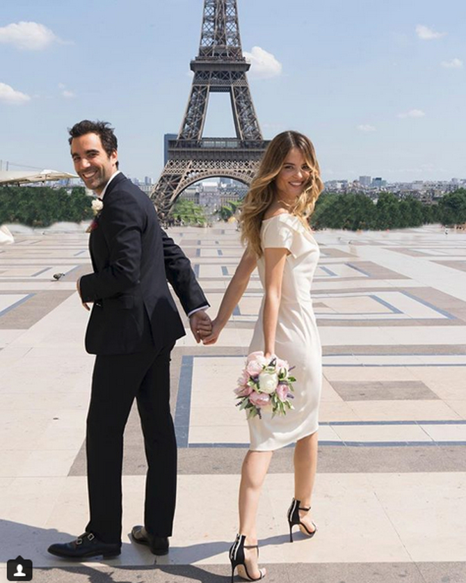 Ο πολιτικός τους γάμος στο Παρίσι 