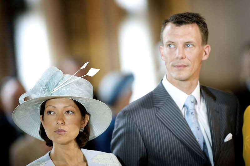 Ο πρίγκιπας Γιοακίμ με την πρώτη του σύζυγο, Αλεξάνδρα. Φωτογραφία: AP