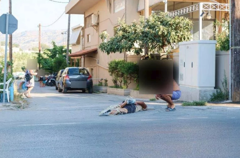 Τον αφόπλισαν, τον κυνήγησαν και αφού τον έδειραν..τον έδεσαν με καλώδια- φωτογραφία parakritika.gr