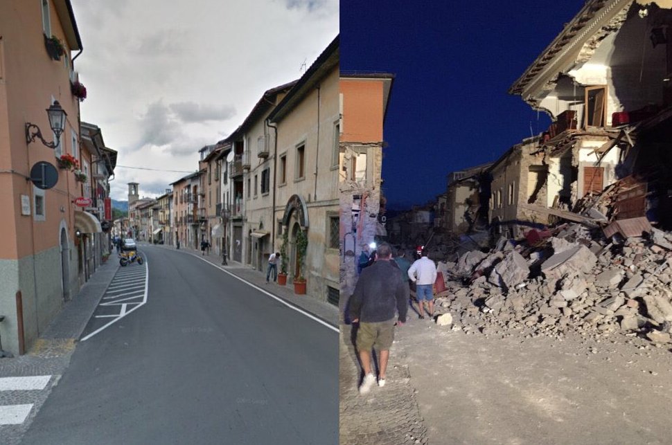 Σεισμός 6,2 Ρίχτερ στην Ιταλία -120 νεκροί, 150 αγνοούμενοι