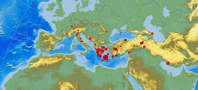 68 σεισμοί σε 34 ώρες στο τρίγωνο Σαντορίνη, Κρήτη, Ρόδος [χάρτες]