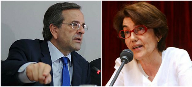 Γιατί τα έψαλλε ο Αντώνης Σαμαράς στην υφυπουργό Υγείας Φωτεινή Σκοπούλη