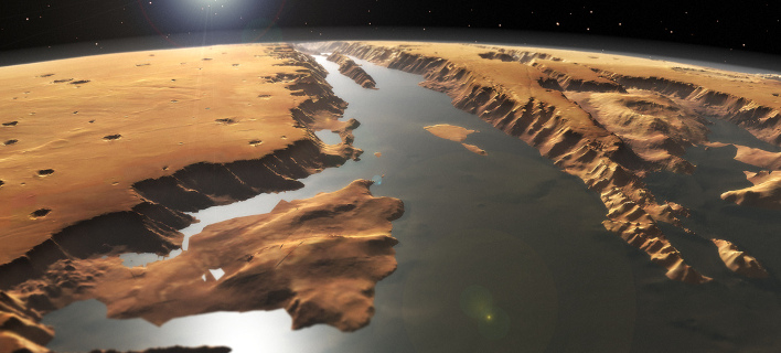 Αποκάλυψη: Ο Αρης είχε τεράστιο ωκεανό! - Δύο «τρομακτικά» τσουνάμι είχαν εξαφανίσει τα ίχνη του