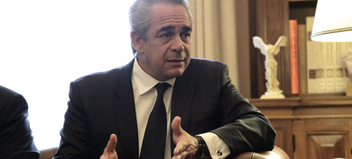 Ο Πρόεδρος της ΚΕΕ και του ΕΒΕΑ, Κωνσταντίνος Μίχαλος, φωτογραφία: eurokinissi