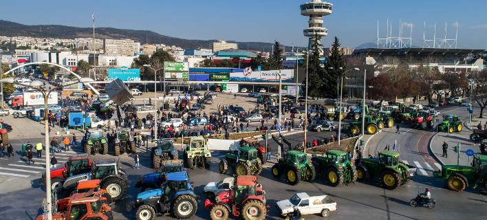 «Απόβαση» αγροτών το Σάββατο στη Θεσσαλονίκη -Με τρακτέρ και πούλμαν