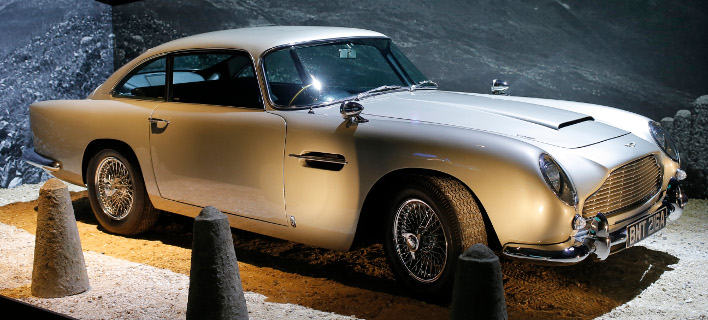 Η θρυλική Aston Martin του Τζέιμς Μποντ. Φωτογραφία: AP
