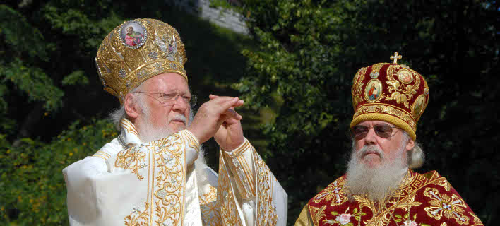 Ο Οικουμενικός Πατριάρχης Βαρθολομαίος στην Ουκρανία -Φωτογραφία αρχείου: Eurokinissi