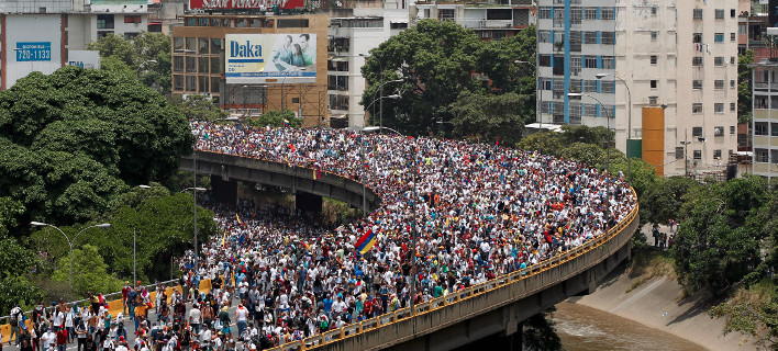 Η «μητέρα όλων των διαδηλώσεων» έγινε στη Βενεζουέλα εναντίον του Μαδούρο [εικόνες]