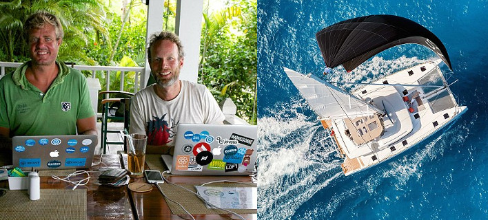  Μεταφέρουν το γραφείο τους σε ένα καταμαράν και θα εργάζονται ταξιδεύοντας σε όλο τον κόσμο [εικόνες]