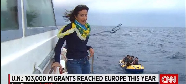 Το CNN πέρασε μία μέρα με τους Ελληνες λιμενικούς κι έσωσε μαζί τους μετανάστες [βίντεο]