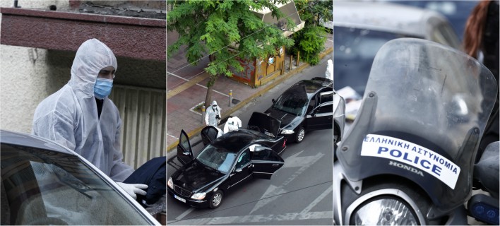 Ερευνες στο σπίτι του 29χρονου που συνελήφθη (Φωτογραφία: EUROKINISSI/ ΓΙΩΡΓΟΣ ΚΟΝΤΑΡΙΝΗΣ)