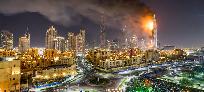 Τρόμος στο Ντουμπάι - 1 νεκρός και 16 τραυματίες από πυρκαγιά σε luxury ξενοδοχείο [εικόνες]