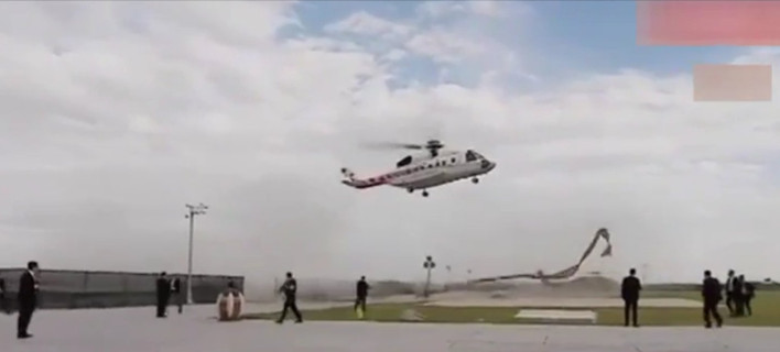 Στο παρά πέντε αποφεύχθηκε ατύχημα με το ελικόπτερο του Ερντογάν [εικόνες & βίντεο]