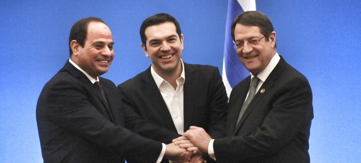 Προσφυγικό, τρομοκρατία και ΑΟΖ στην 4η Σύνοδο Κορυφής Ελλάδας-Αιγύπτου-Κύπρου