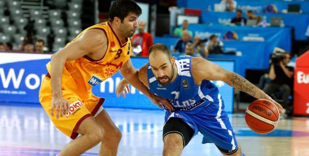 Eurobasket 2015: Σούπερ Εθνική στην πρεμιέρα - Διέσυρε με 65-85 τα Σκόπια
