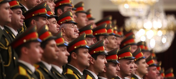 Η επίσημη στρατιωτική χορωδία των ρωσικών ένοπλων δυνάμεων 