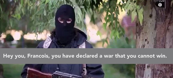 Το ISIS απειλεί τον Ολάντ: Εσύ, Φρανσουά υποσχέθηκες νίκη στον λαό σου, αλλά εμείς θα έρθουμε να συνθλίψουμε την χώρα σου [βίντεο]