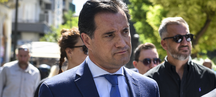 Ο Αδωνις Γεωργιάδης (Φωτογραφία: EUROKINISSI/ ΤΑΤΙΑΝΑ ΜΠΟΛΑΡΗ)