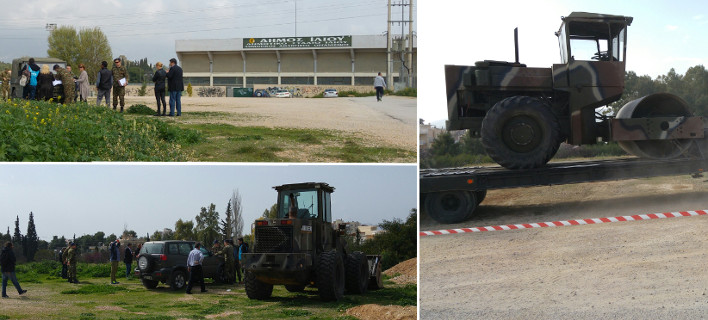 Στήνουν καταυλισμό στο πάρκο Τρίτση για 1.000 πρόσφυγες -Αντιδράσεις