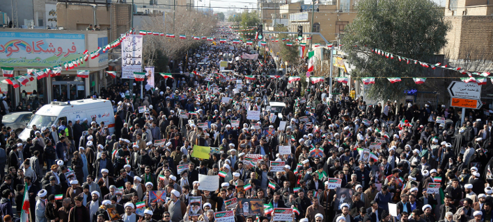 Συνεχίζονται οι διαμαρτυρίες στο Ιράν, Φωτογραφία: AP