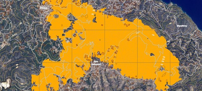 Copernicus: Σχεδόν 30.000 στρέμματα έκαψε η φωτιά στην ανατολική Αττική