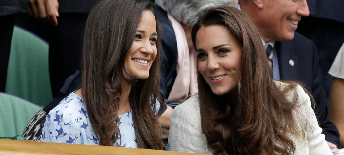 Οι μέχρι πρότινος αγαπημένες αδερφές, Κέιτ και Πίππα. Φωτογραφία: AP