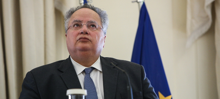 Ο υπουργός Εξωτερικών, Νίκος Κοτζιάς -Φωτογραφία: George Vitsaras / SOOC