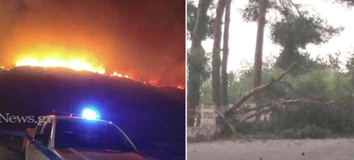 Τρελός καιρός στην Κρήτη - 30 βαθμοί θερμοκρασία, πυρκαγιές & ισχυροί άνεμοι