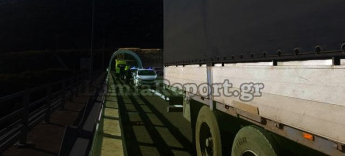Φθιώτιδα: Εκτροπή ΙΧ στη σήραγγα της Στυλίδας -Διεκόπη η κυκλοφορία
