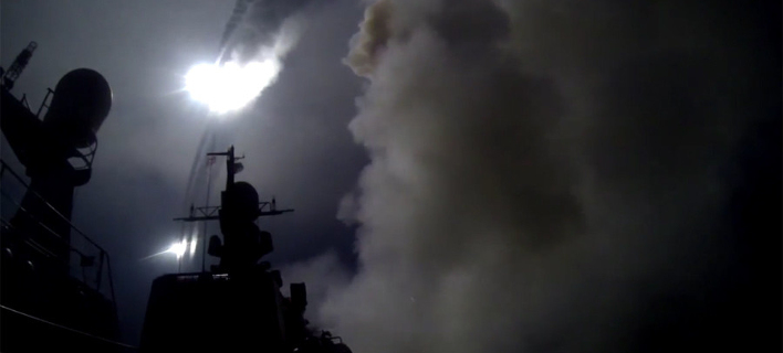 Ρωσικοί πύραυλοι τύπου Κρουζ έπληξαν στόχους του Ισλαμικού Κράτους, κοντά στην Παλμύρα 