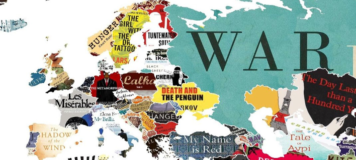 Ενας χάρτης δείχνει το πιο σημαντικό βιβλίο κάθε χώρας -Δείτε το αγαπημένο της Ελλάδας