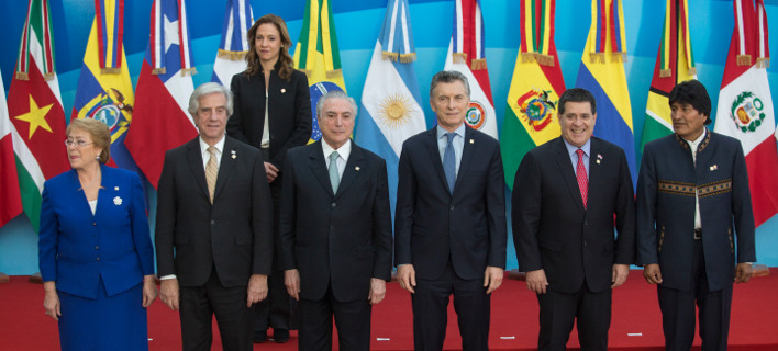Η Mercosur απέβαλε την Βενεζουέλα -Φωτογραφία: AP Photo/Marcelo Ruiz