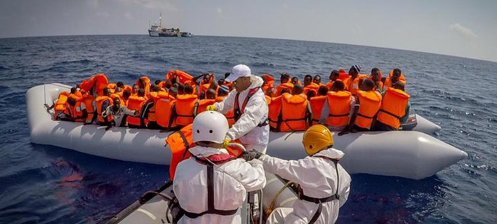 Iταλία: Περίπου 6.500 μετανάστες διασώθηκαν χθες σε 40 επιχειρήσεις στα ανοικτά της Λιβύης 