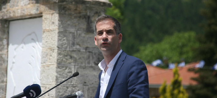 Ο περιφερειάρχης Στερεάς Ελλάδας, Κώστας Μπακογιάννης/Φωτογραφία: Eurokinissi