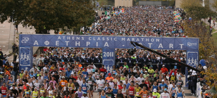 43.000 άνθρωποι τρέχουν για τον ιστορικό Μαραθώνιο της Αθήνας
