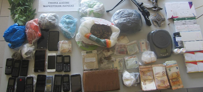 Λάρισα: Εξαρθρώθηκε εγκληματική οργάνωση που διακινούσε κοκαΐνη και κάνναβη