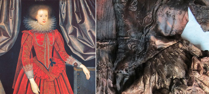 Πολυτελή ενδύματα 400 ετών βρέθηκαν άθικτα σε ναυάγιο [εικόνες]